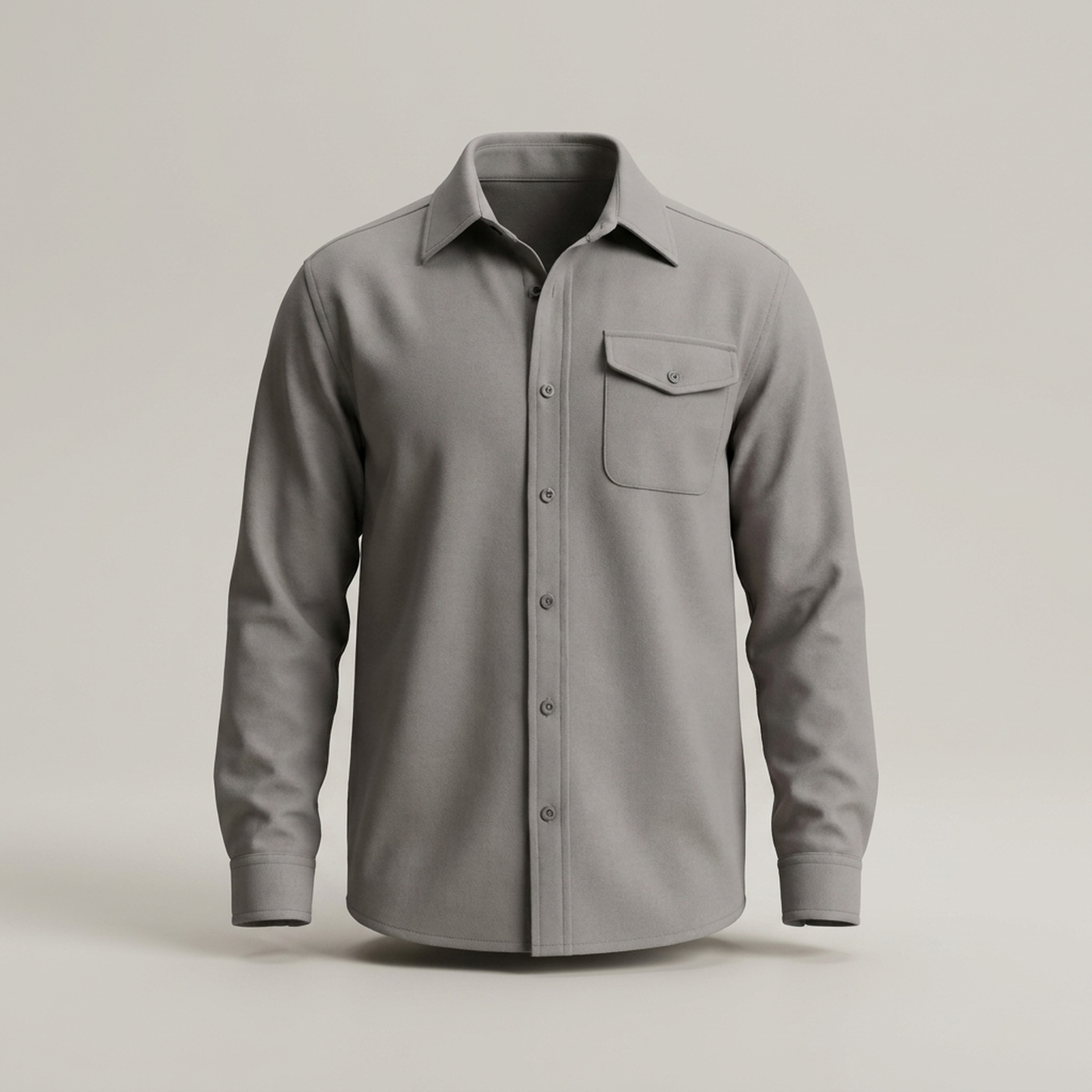 PLUXSTYLE::numise::mens-relaxed-button-up-top::pack-grey