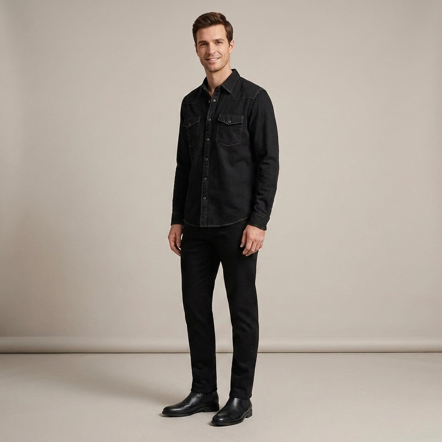 PLUXSTYLE::numise::mens-western-stitch-shirt::front