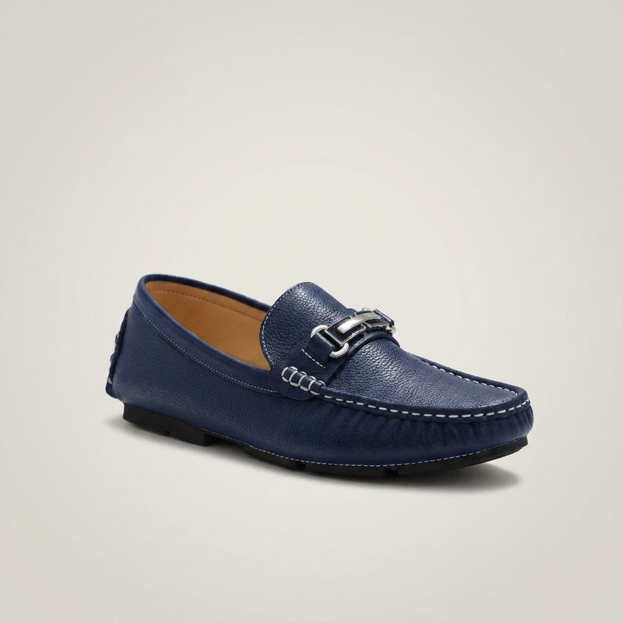 PLUXSTYLE::numise::mens-cushioned-dress-loafers::closeup-hero