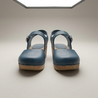 PLUXSTYLE::numise::closed-toe-platform-clogs::pack-blue