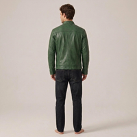 PLUXSTYLE::numise::mens-stand-collar-parka::back