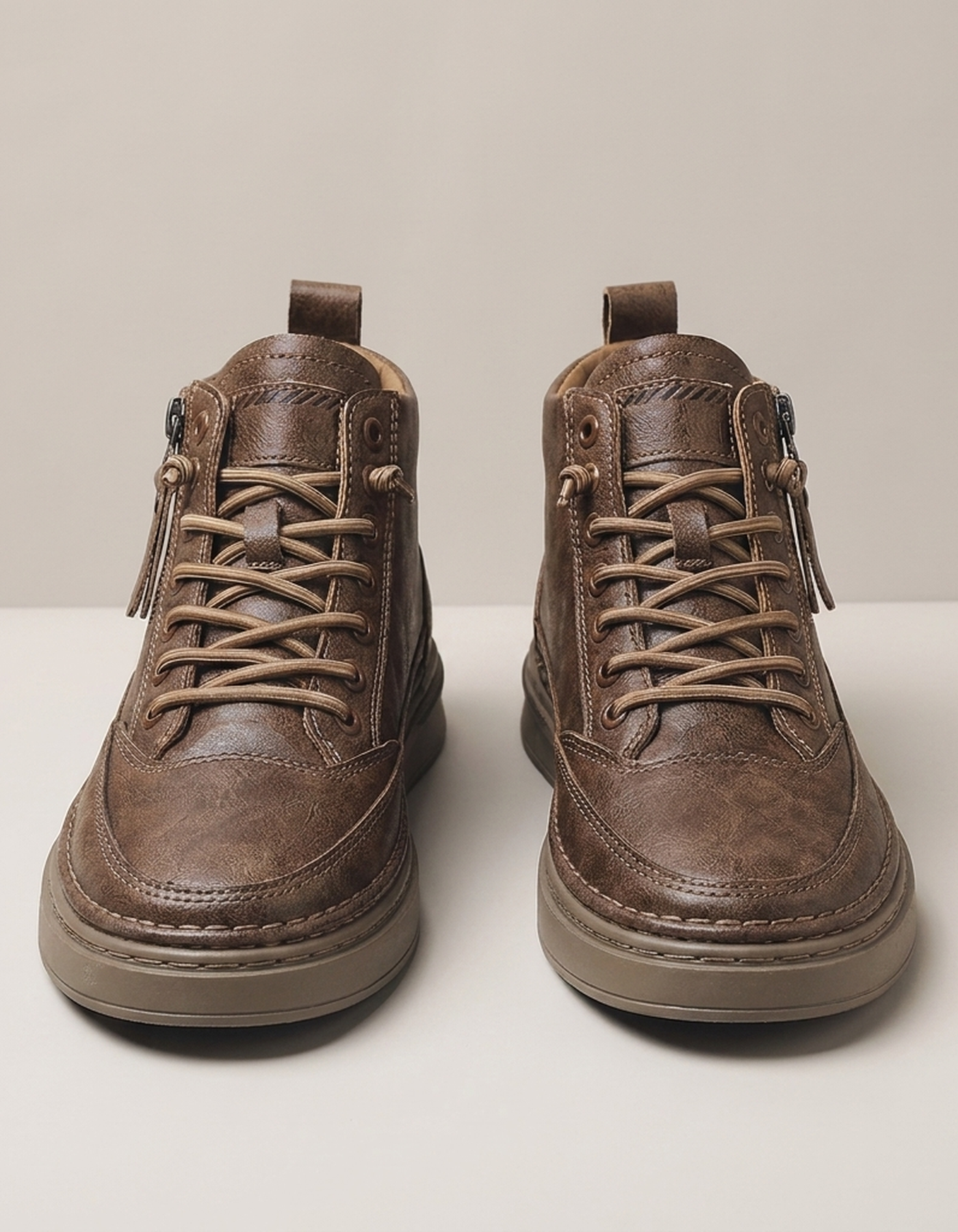 PLUXSTYLE::numise::mens-everyday-business-boots::pack-brown