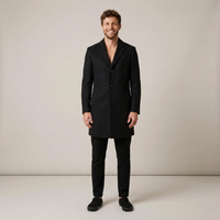 PLUXSTYLE::numise::mens-notched-lapel-parka::front
