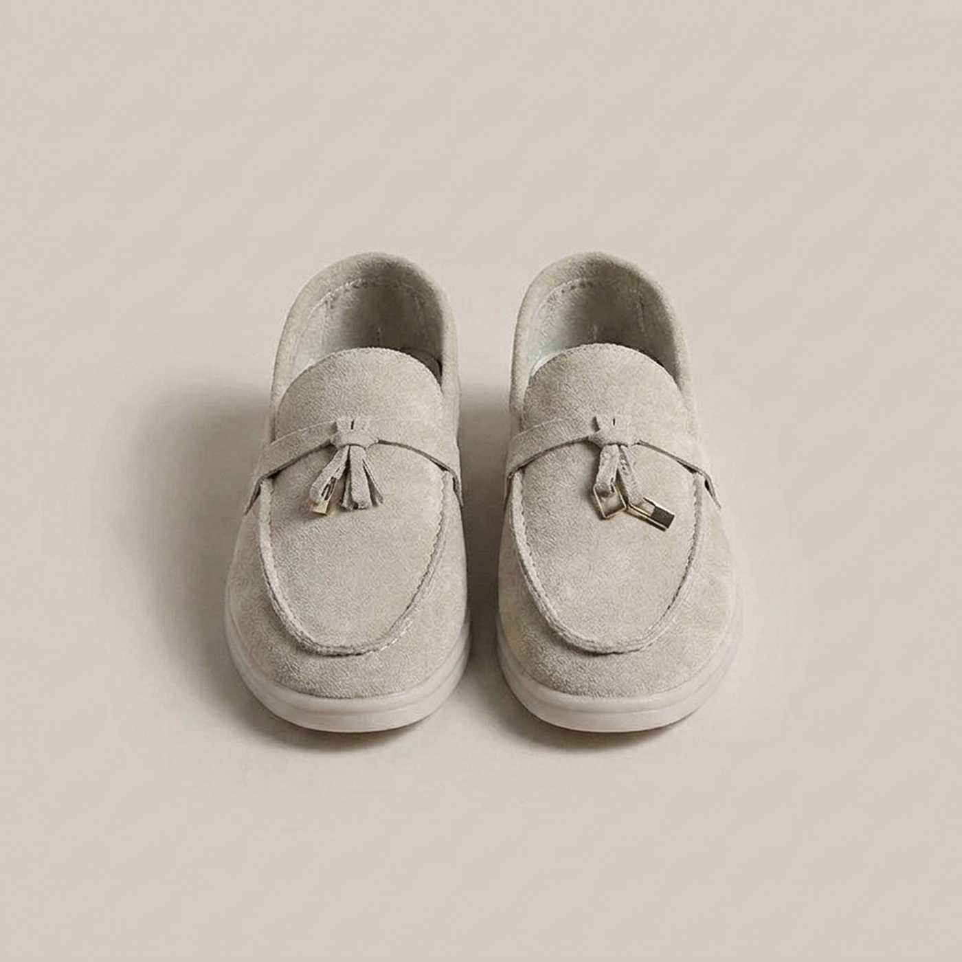 PLUXSTYLE::numise::pointed-toe-everyday-loafers::pack-beige