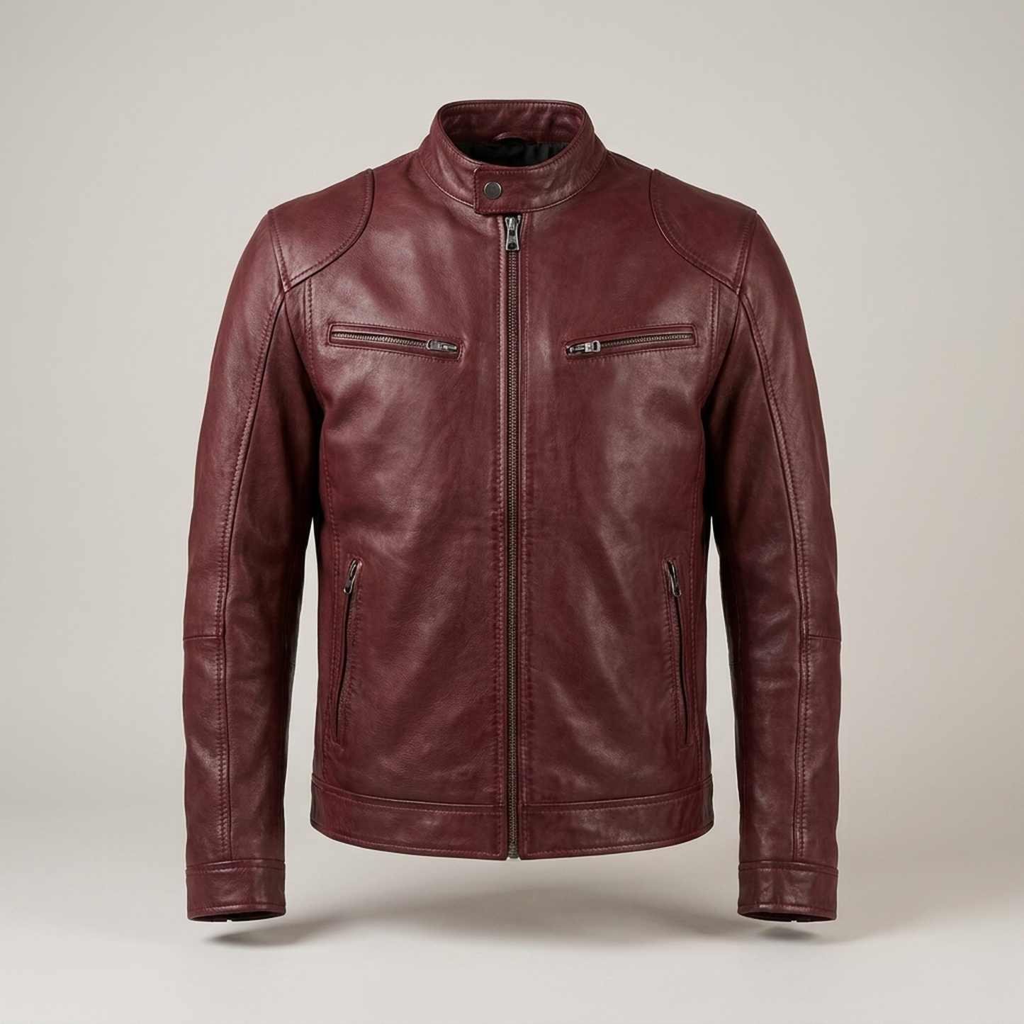 PLUXSTYLE::numise::mens-easygoing-parka::pack-burgundy