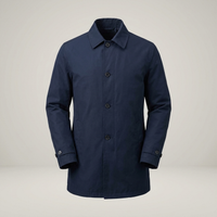 PLUXSTYLE::numise::mens-mid-length-parka::pack-navy-blue