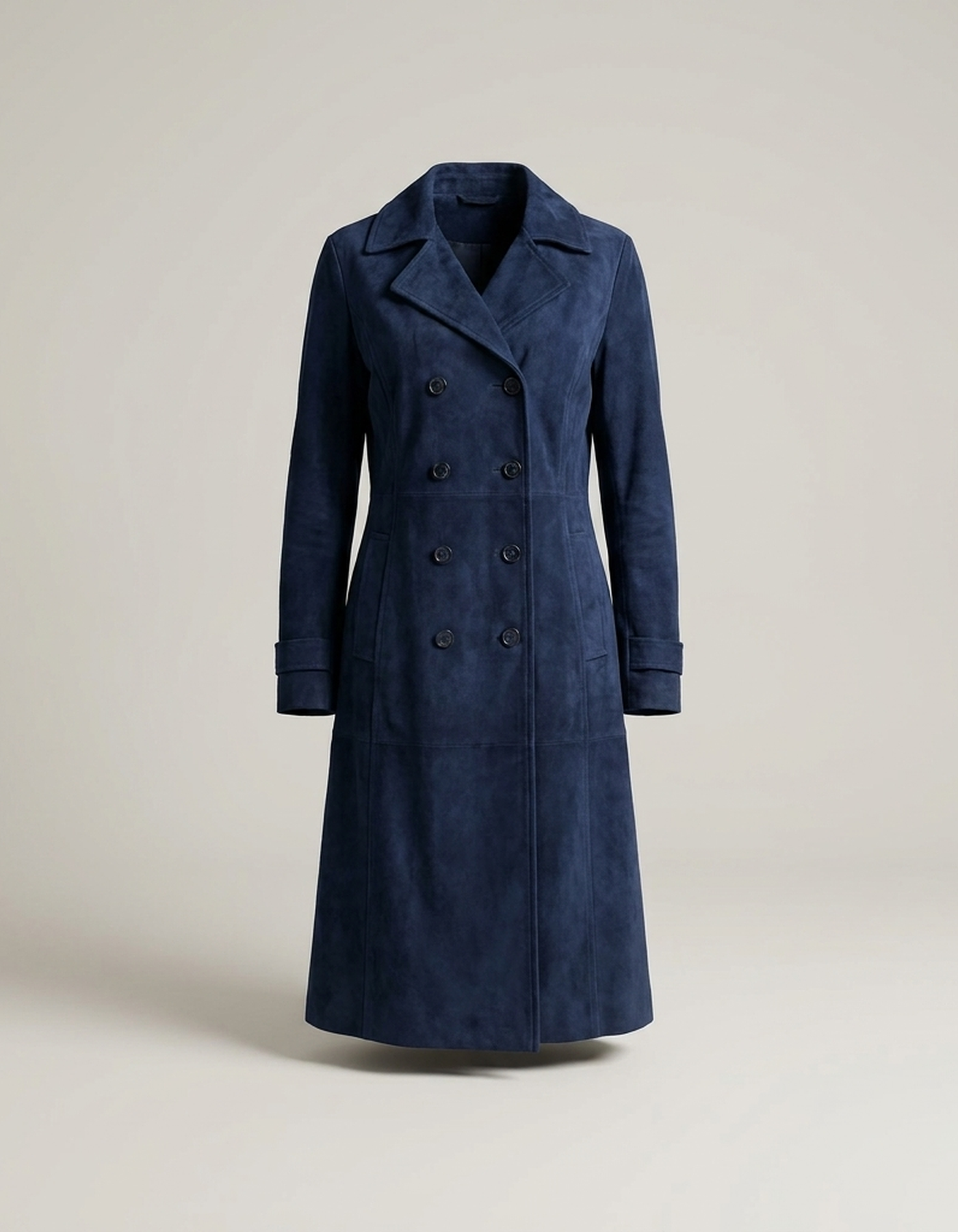 PLUXSTYLE::numise::teresa-vintage-trench-parka::pack-navy-blue