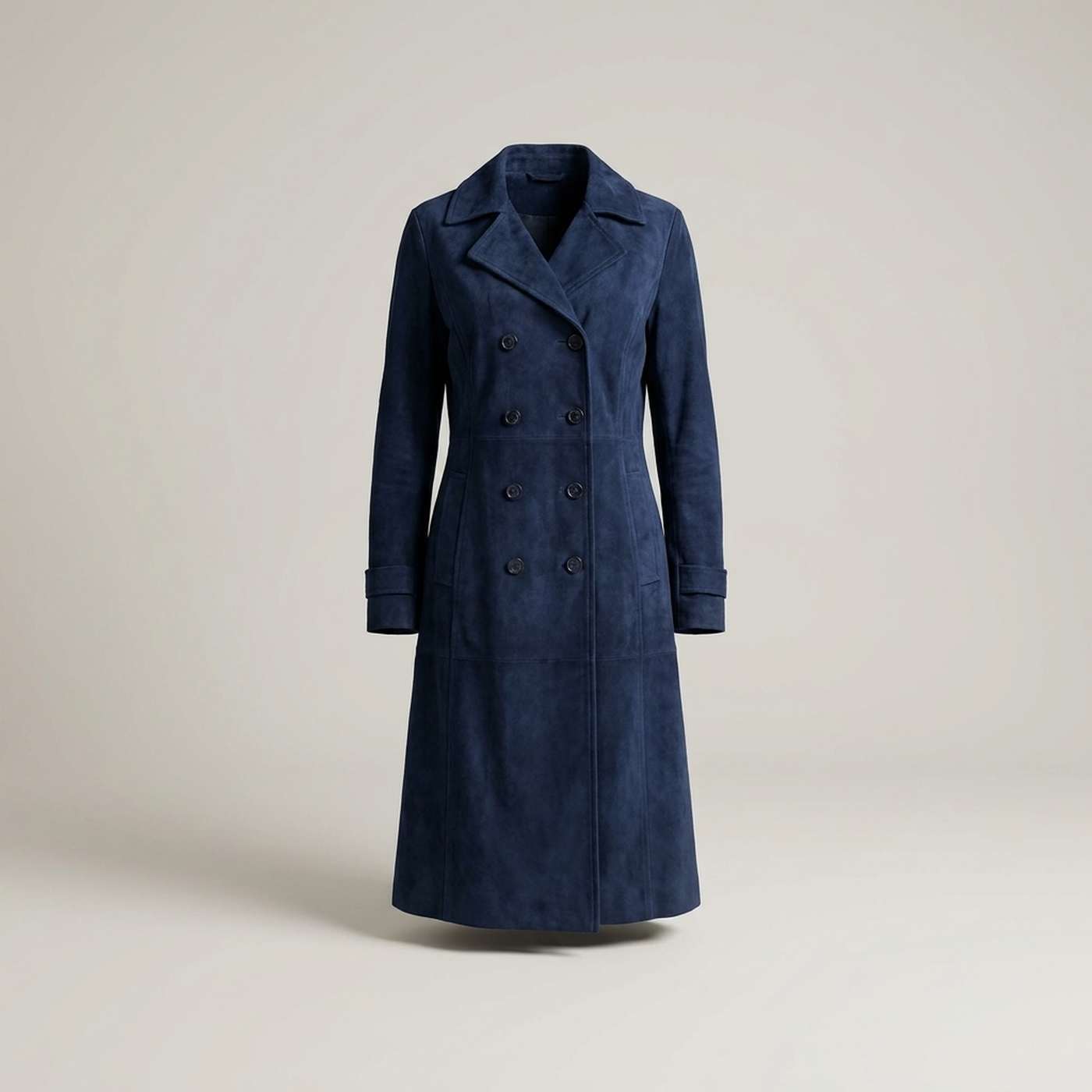 PLUXSTYLE::numise::teresa-vintage-trench-parka::pack-navy-blue