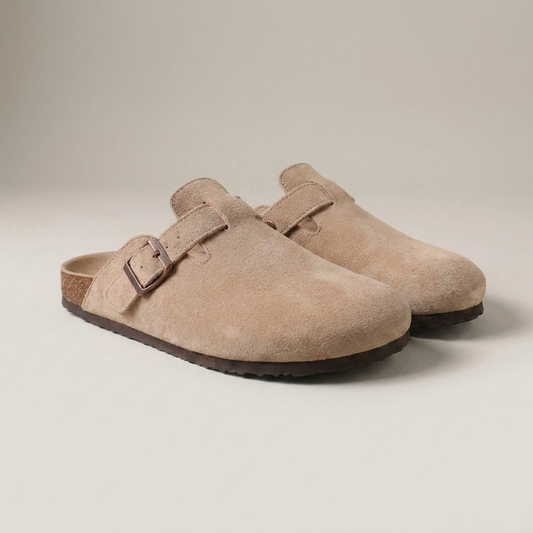 PLUXSTYLE::numise::womens-adjustable-support-clogs::closeup-detail