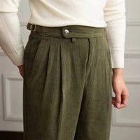 PLUXSTYLE::numise::mens-high-rise-pleated-pants::lifestyle-keep-2