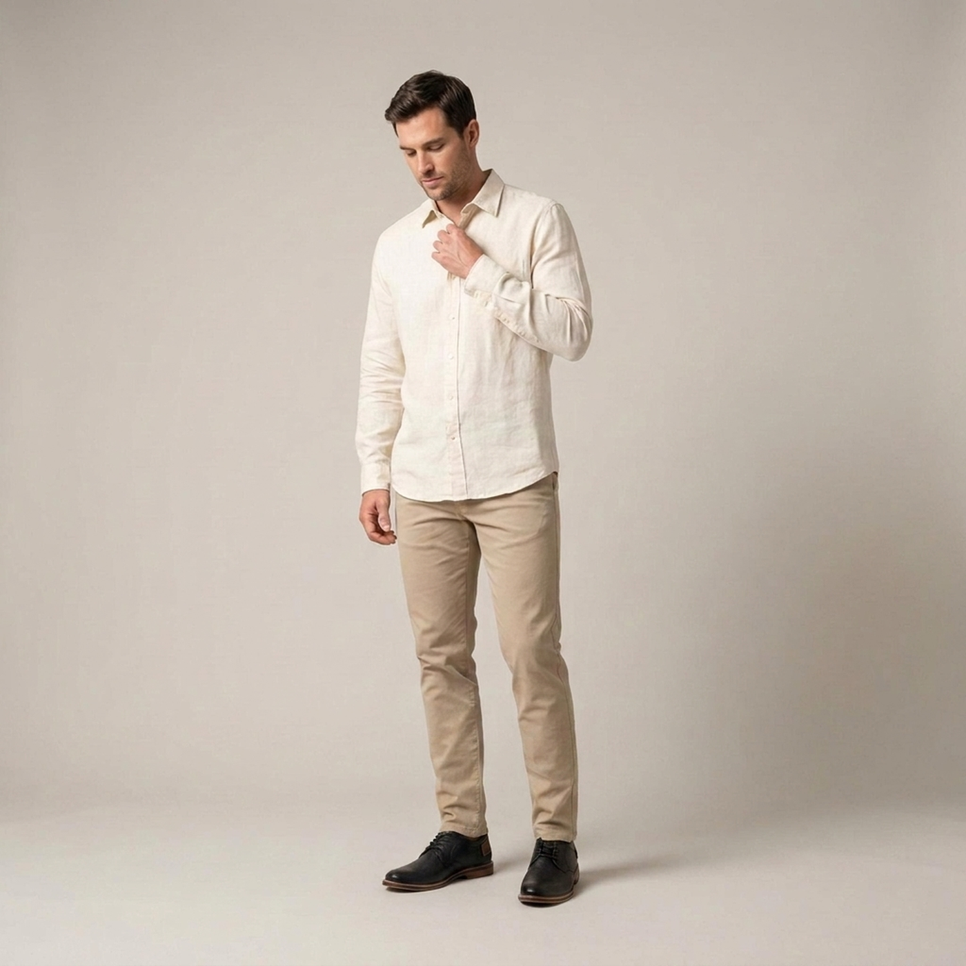PLUXSTYLE::numise::mens-comfort-fit-textured-dress-shoes::zoom-out