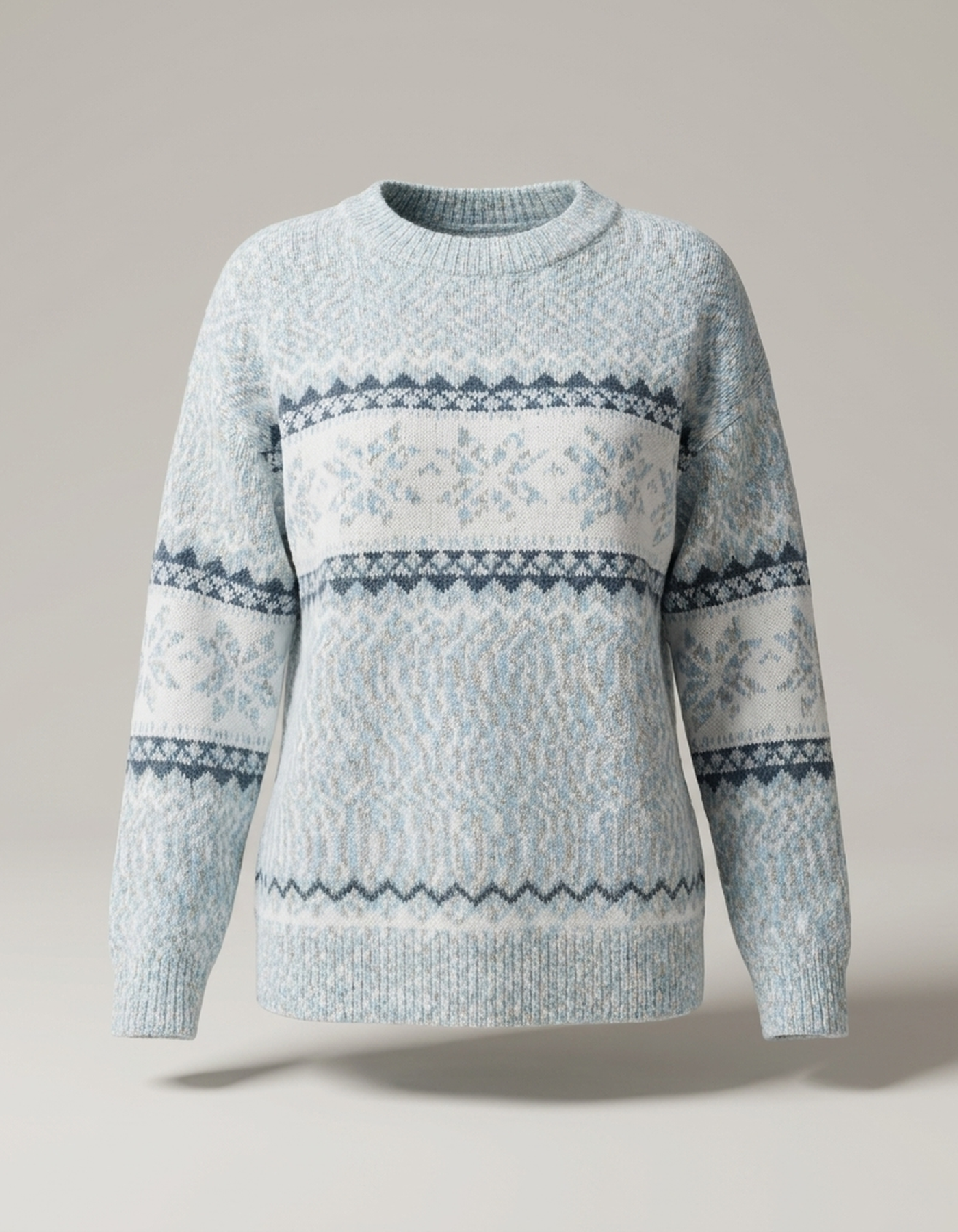 PLUXSTYLE::numise::angela-fair-isle-sweater::pack-light-blue
