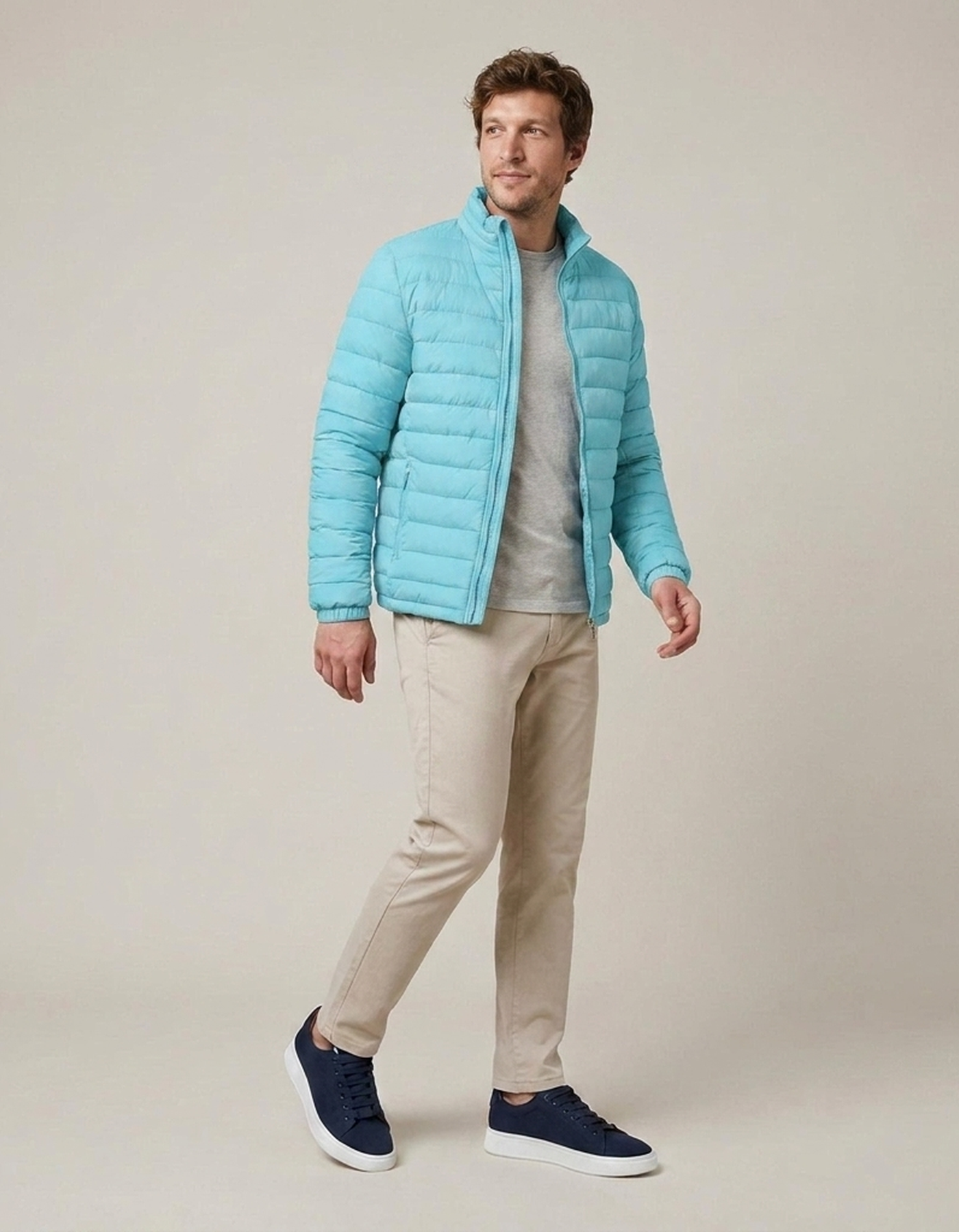 PLUXSTYLE::numise::mens-regular-fit-puffer-parka::front