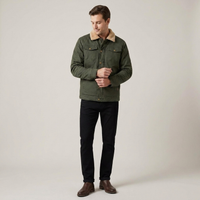 PLUXSTYLE::numise::mens-button-front-parka::front