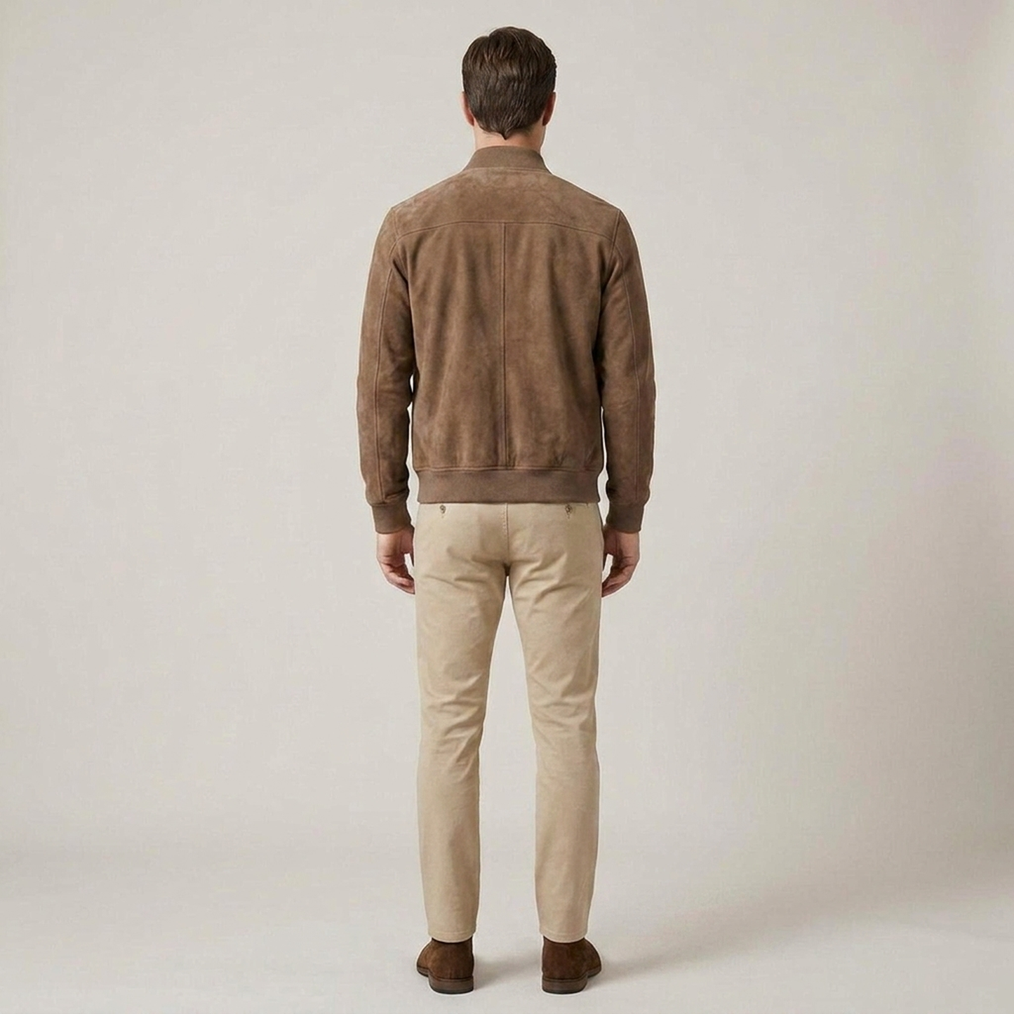 PLUXSTYLE::numise::modern-bomber-collar-parka::back