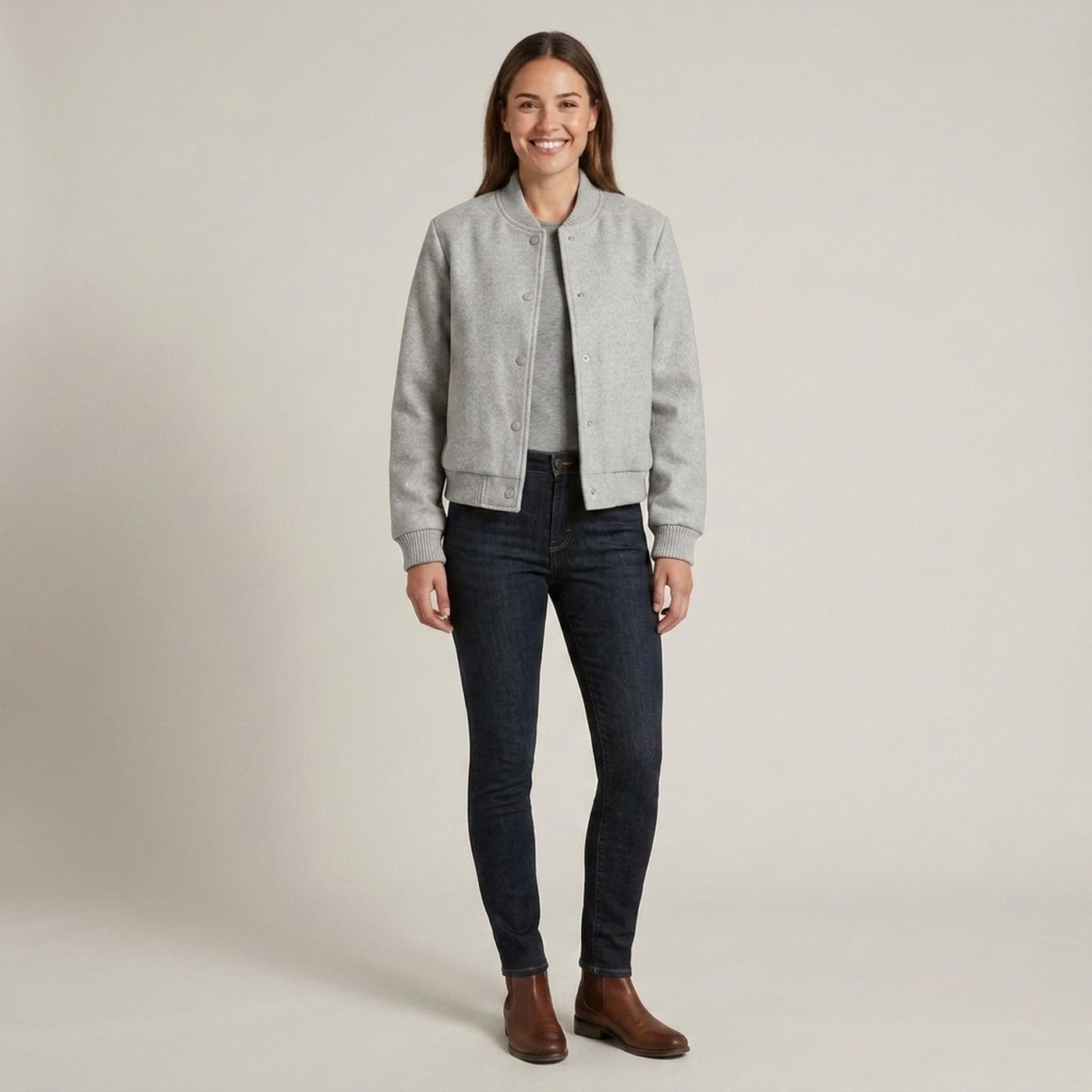 PLUXSTYLE::numise::abigail-cropped-parka::front