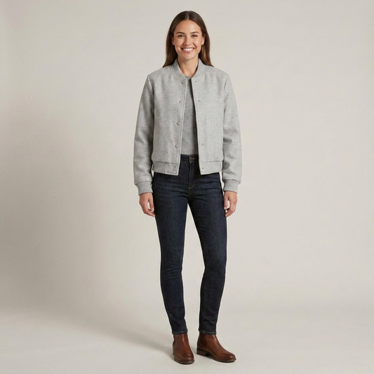 PLUXSTYLE::numise::abigail-cropped-parka::front