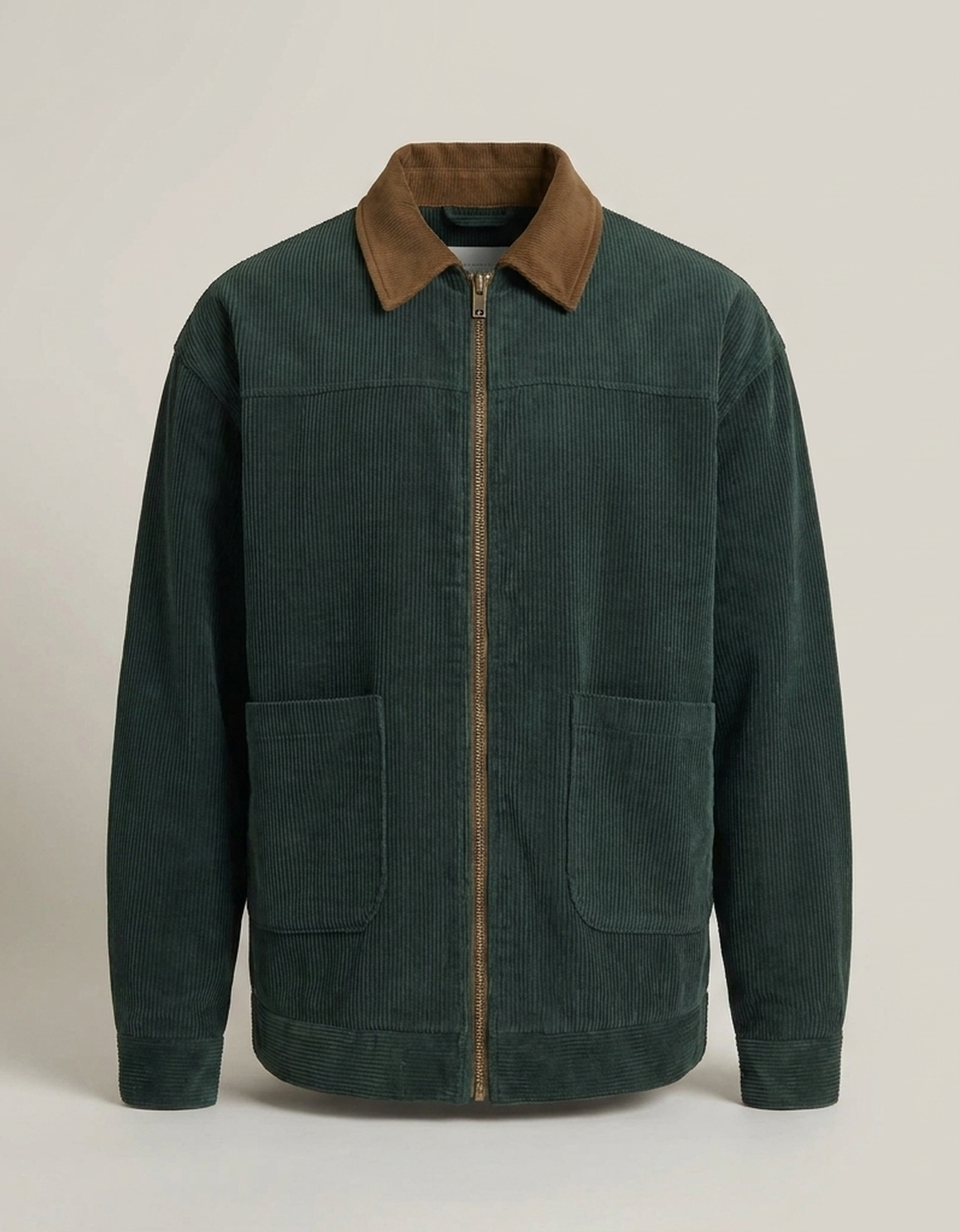 PLUXSTYLE::numise::mens-relaxed-bomber-parka::pack-dark-green