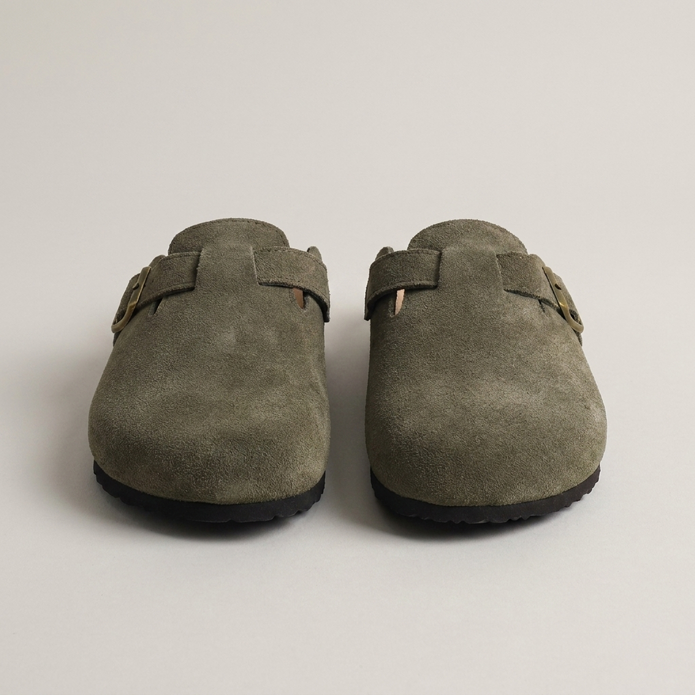 PLUXSTYLE::numise::womens-adjustable-support-clogs::pack-green