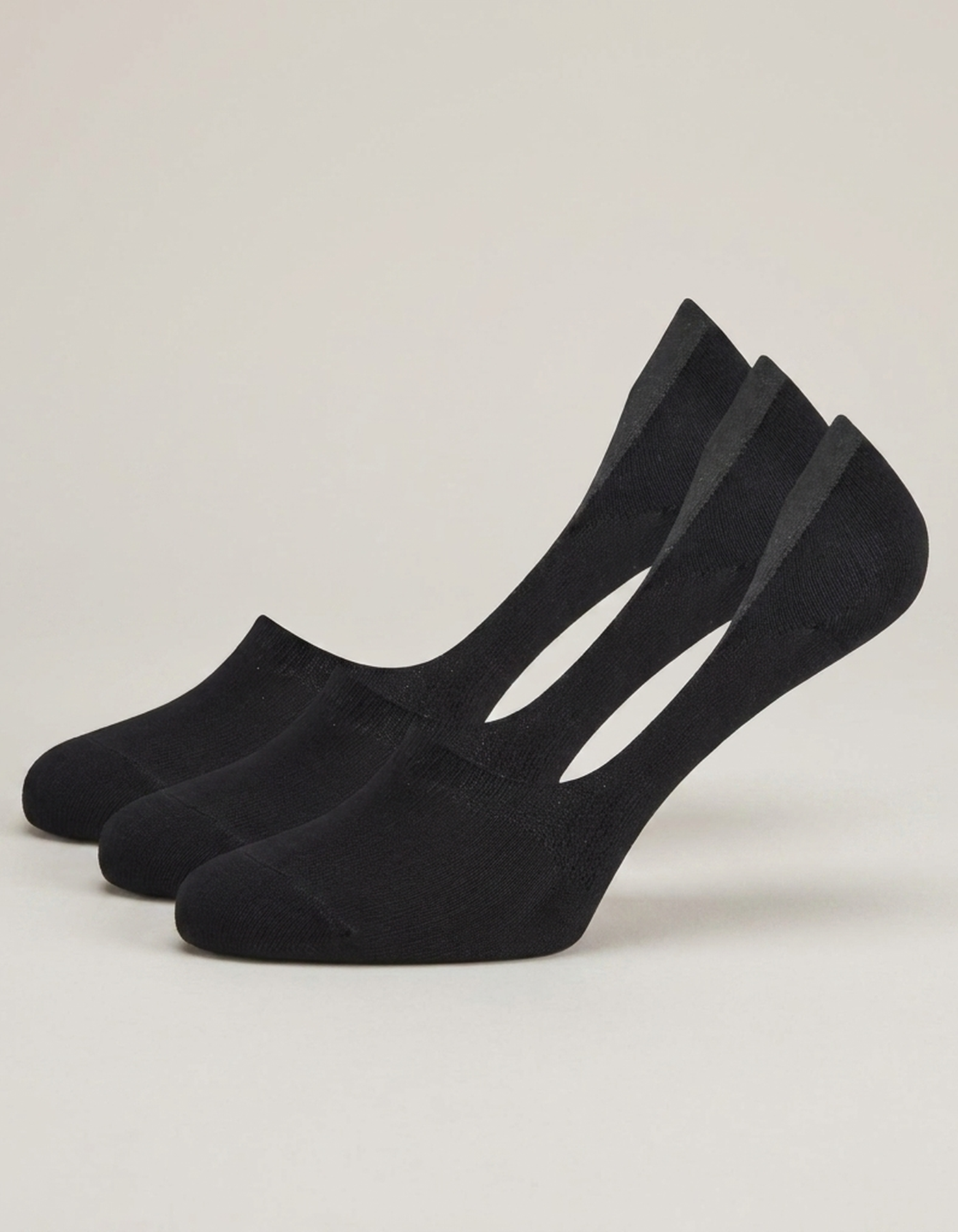 PLUXSTYLE::numise::no-show-loafer-socks-3-pack::pack-hero