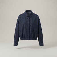 PLUXSTYLE::numise::womens-cropped-boxy-top::pack-navy-blue