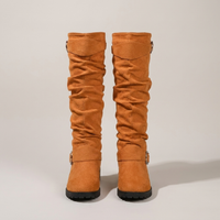 PLUXSTYLE::numise::alicia-slouchy-knee-high-boots::pack-orange