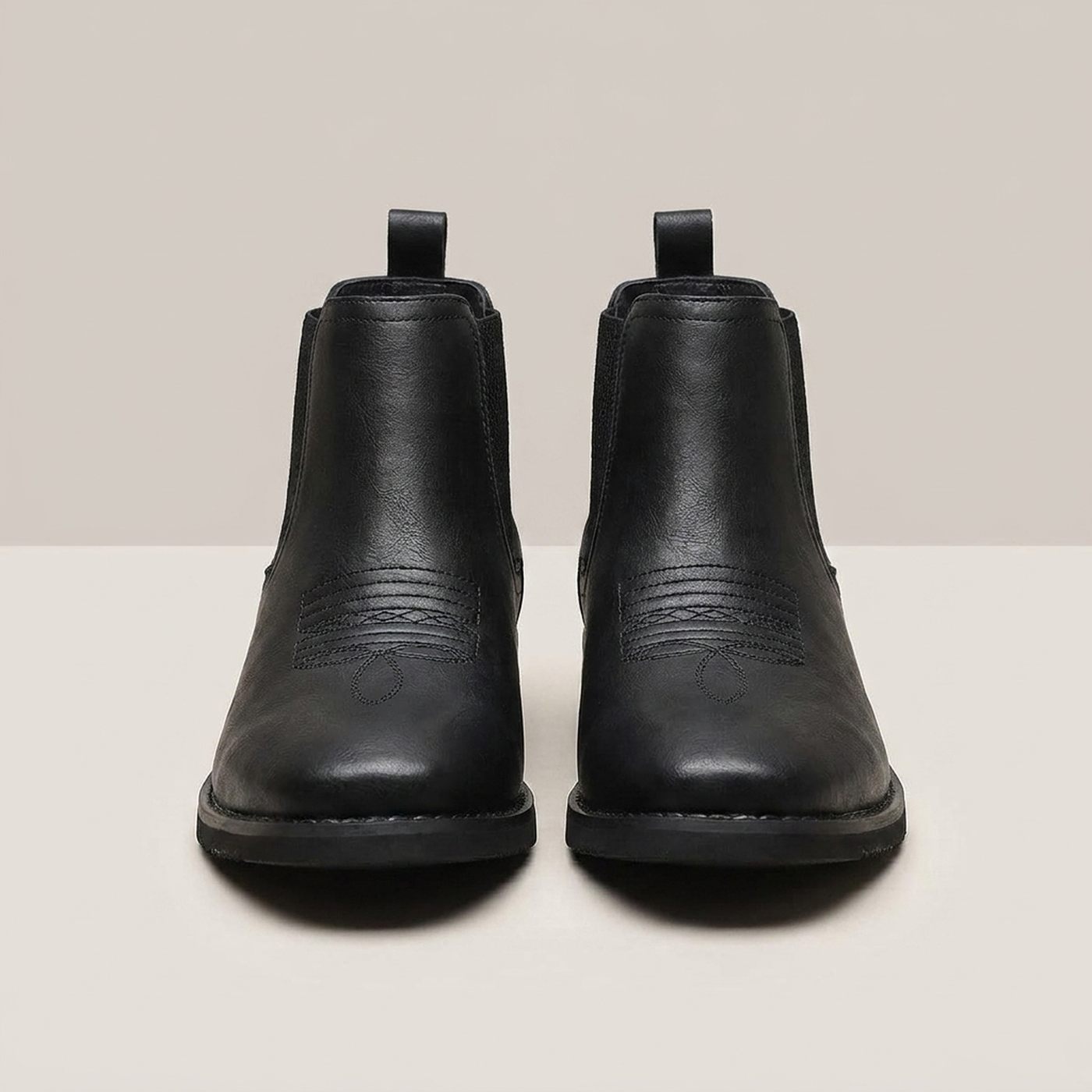 PLUXSTYLE::numise::mens-smart-casual-chelsea-boots::pack-black