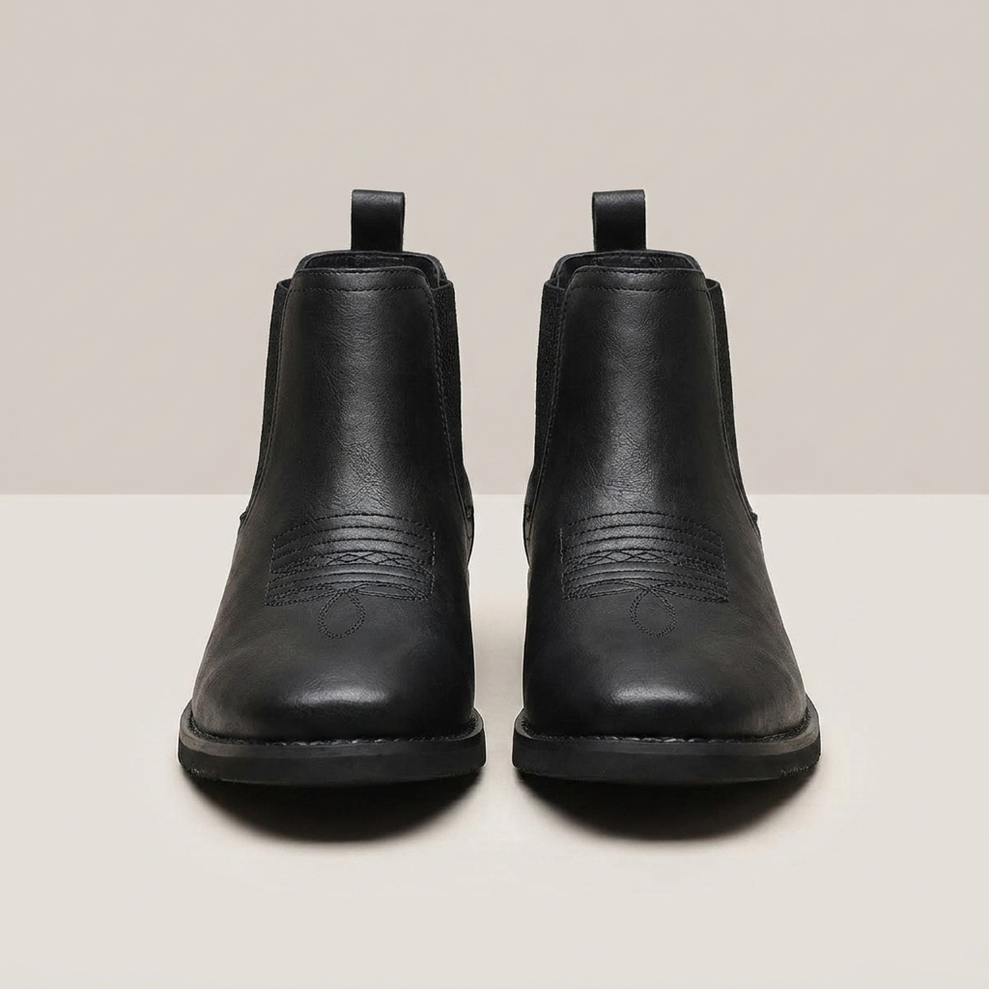 PLUXSTYLE::numise::mens-smart-casual-chelsea-boots::pack-black