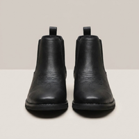 PLUXSTYLE::numise::mens-smart-casual-chelsea-boots::pack-black