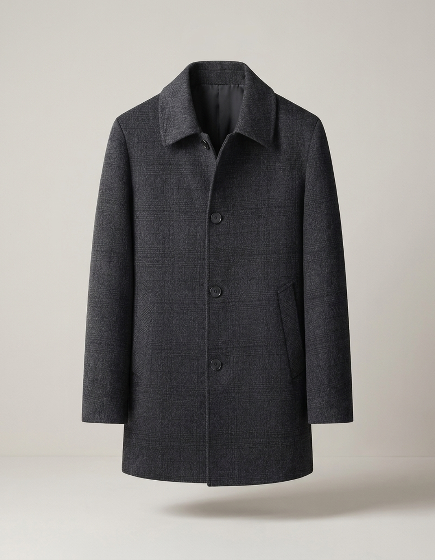 PLUXSTYLE::numise::mens-double-breasted-winter-parka::pack-dark-grey