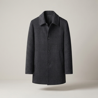 PLUXSTYLE::numise::mens-double-breasted-winter-parka::pack-dark-grey