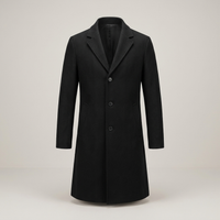 PLUXSTYLE::numise::mens-slim-fit-long-parka::pack-black