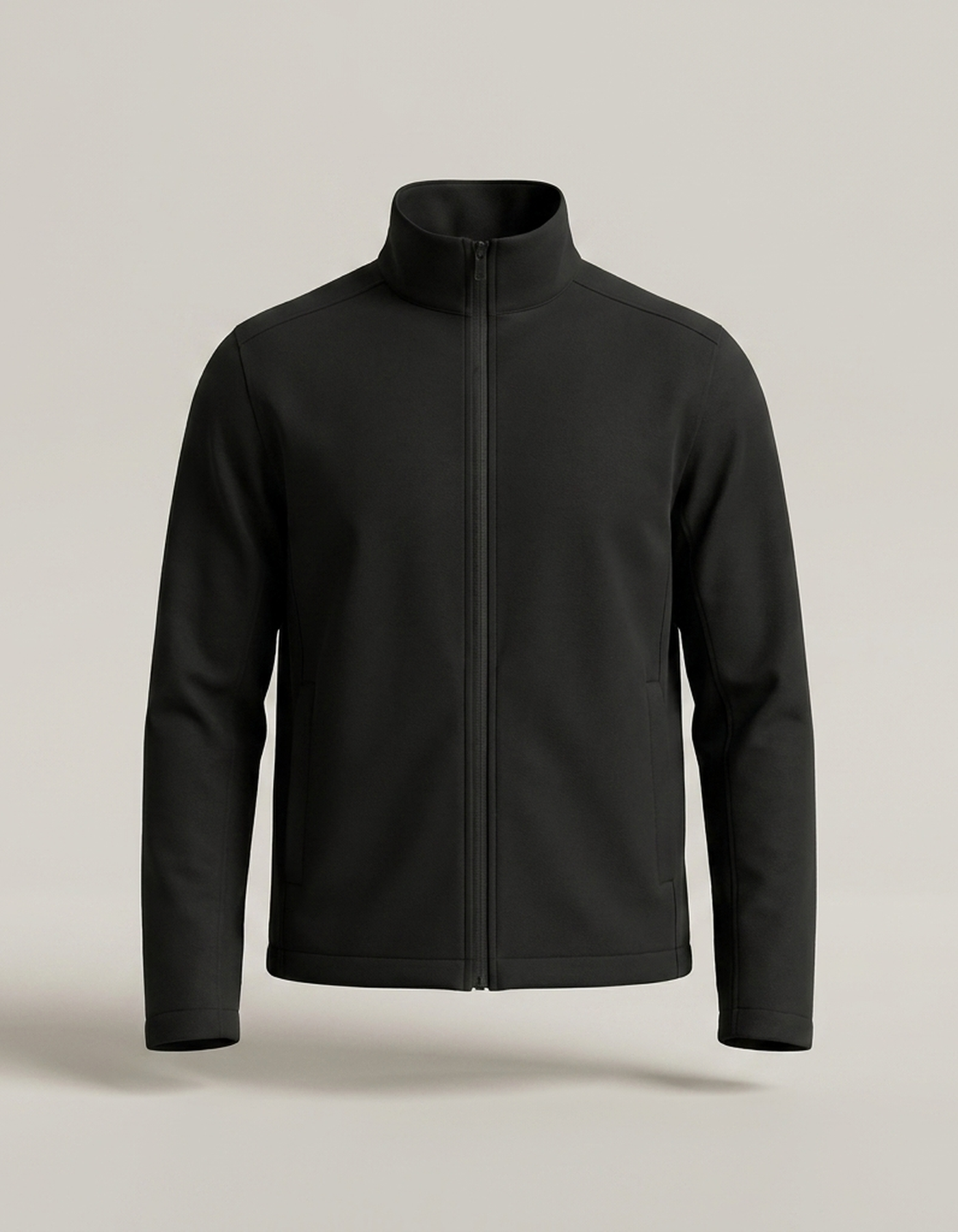 PLUXSTYLE::numise::mens-stand-collar-parka-1::pack-black