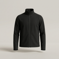 PLUXSTYLE::numise::mens-stand-collar-parka-1::pack-black