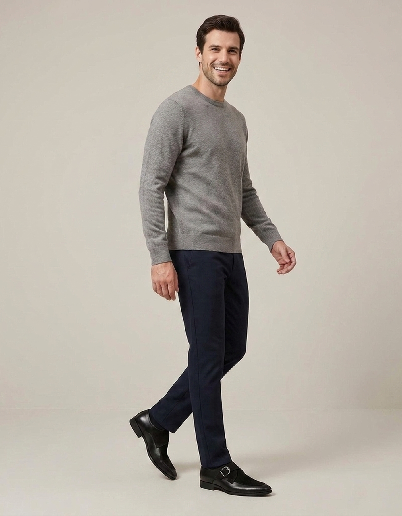 PLUXSTYLE::numise::mens-pointed-toe-monk-strap-dress-shoes::zoom-out