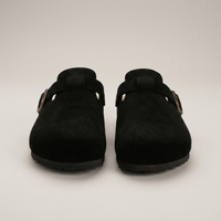 PLUXSTYLE::numise::womens-adjustable-support-clogs::pack-black