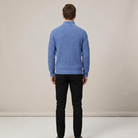 PLUXSTYLE::numise::mens-refined-turtleneck-sweater::back