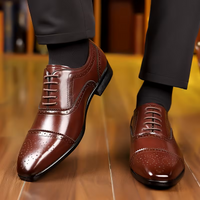 Men's Oxblood Oxford Dress Shoes