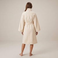 PLUXSTYLE::numise::tie-waist-cape-parka::back