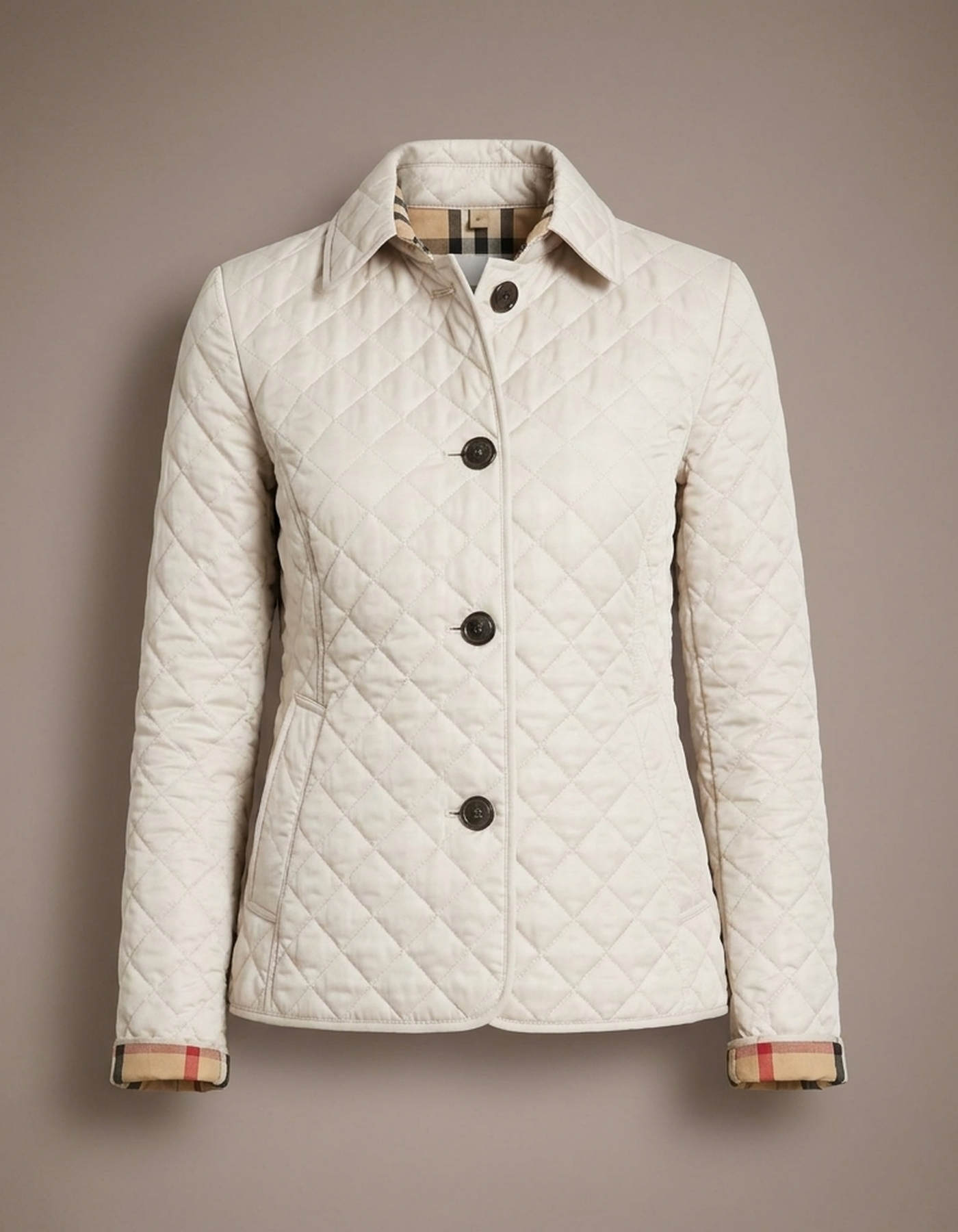 PLUXSTYLE::numise::arlisse-diamond-quilted-parka::pack-white
