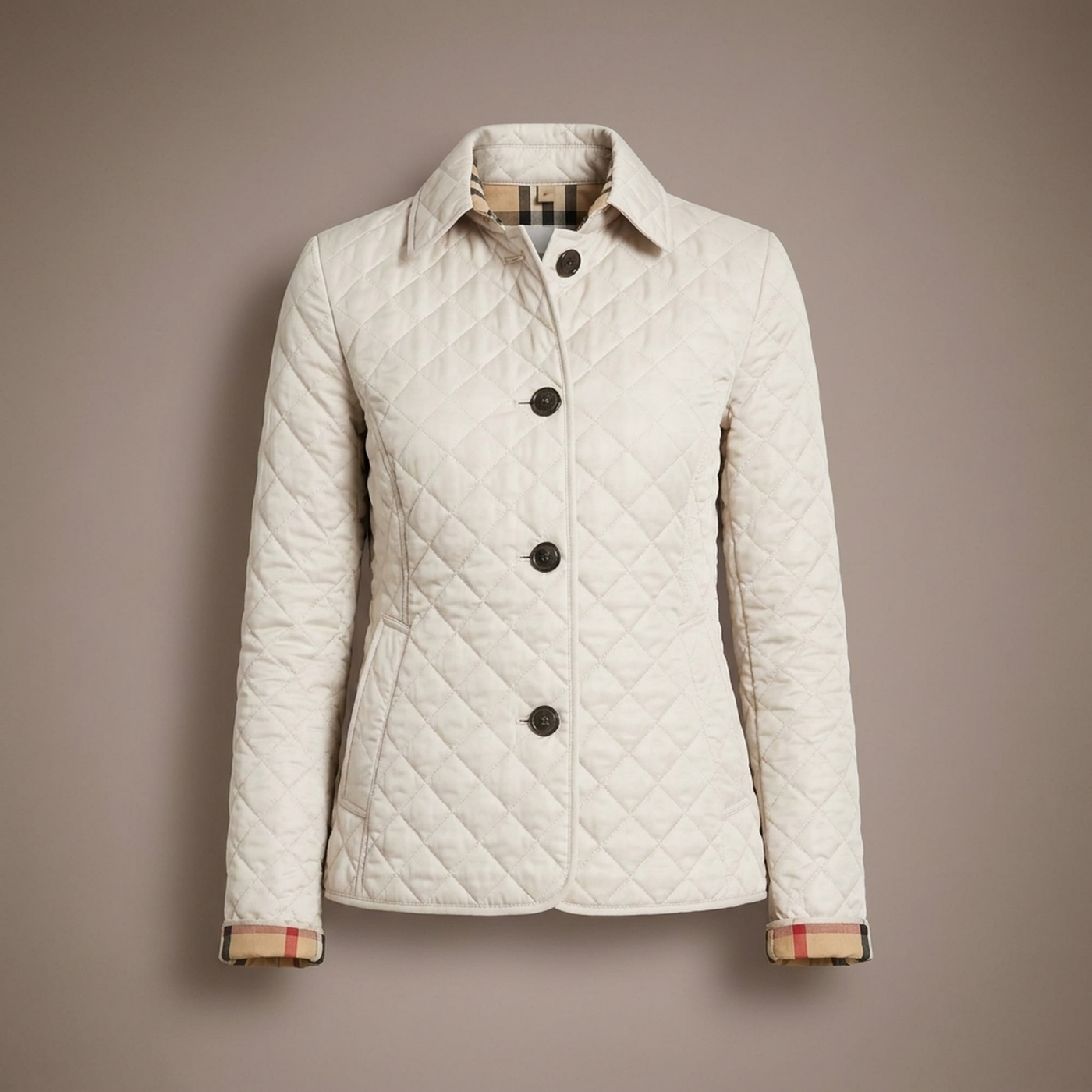 PLUXSTYLE::numise::arlisse-diamond-quilted-parka::pack-white
