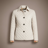 PLUXSTYLE::numise::arlisse-diamond-quilted-parka::pack-white