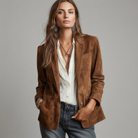Defined Single-Breasted Blazer