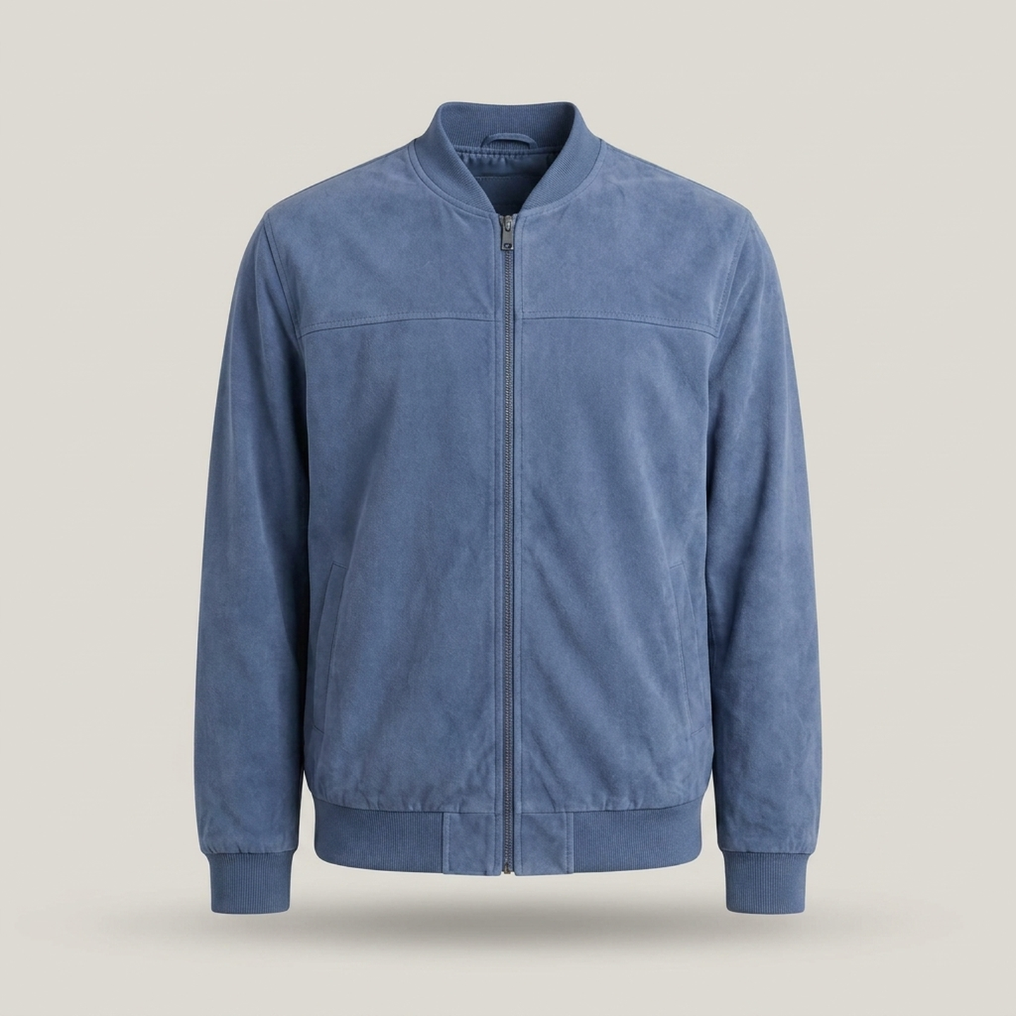 PLUXSTYLE::numise::mens-regular-fit-zip-parka::pack-blue