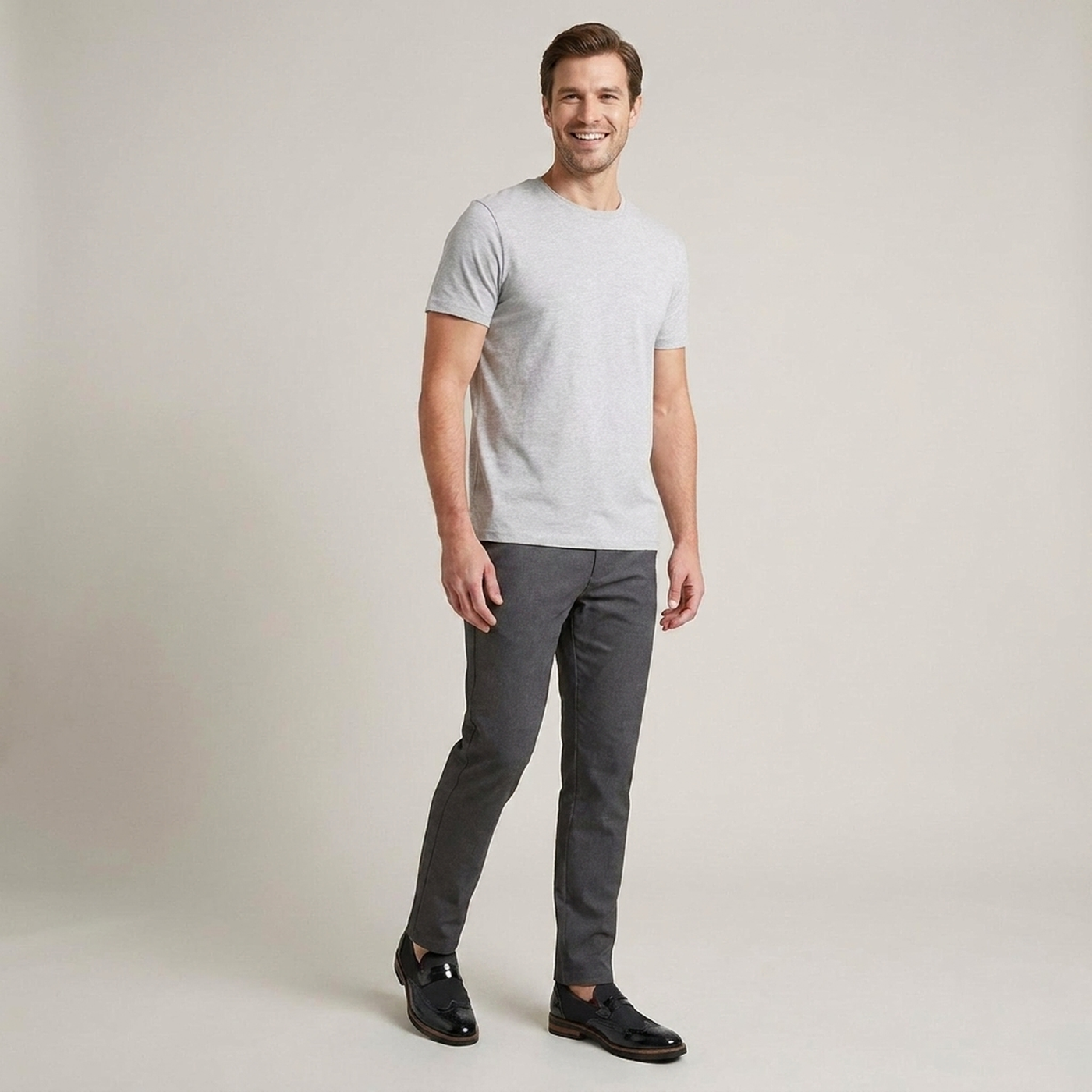 PLUXSTYLE::numise::mens-wingtip-strap-loafers::zoom-out