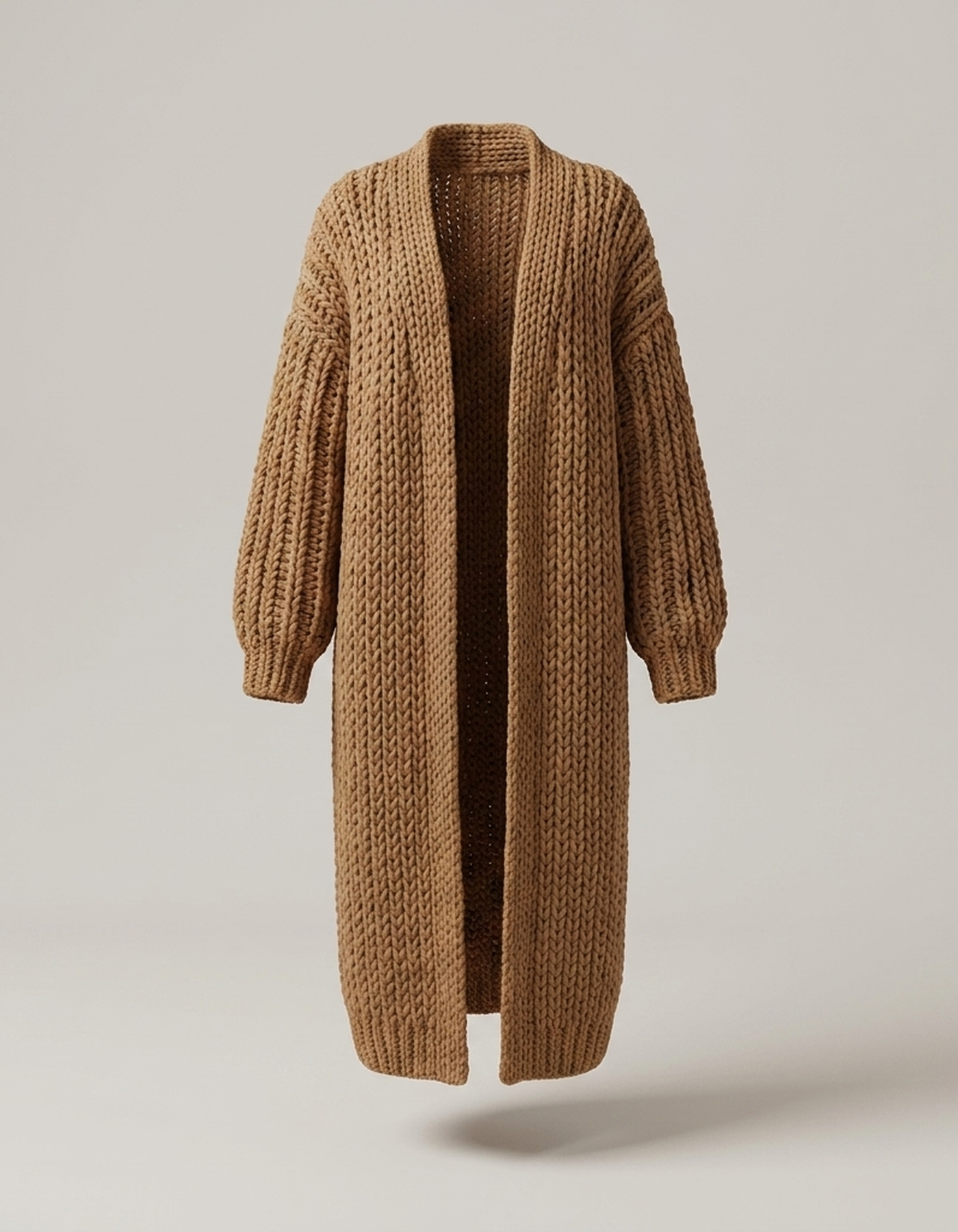 PLUXSTYLE::numise::aria-oversized-cardigan::pack-brown