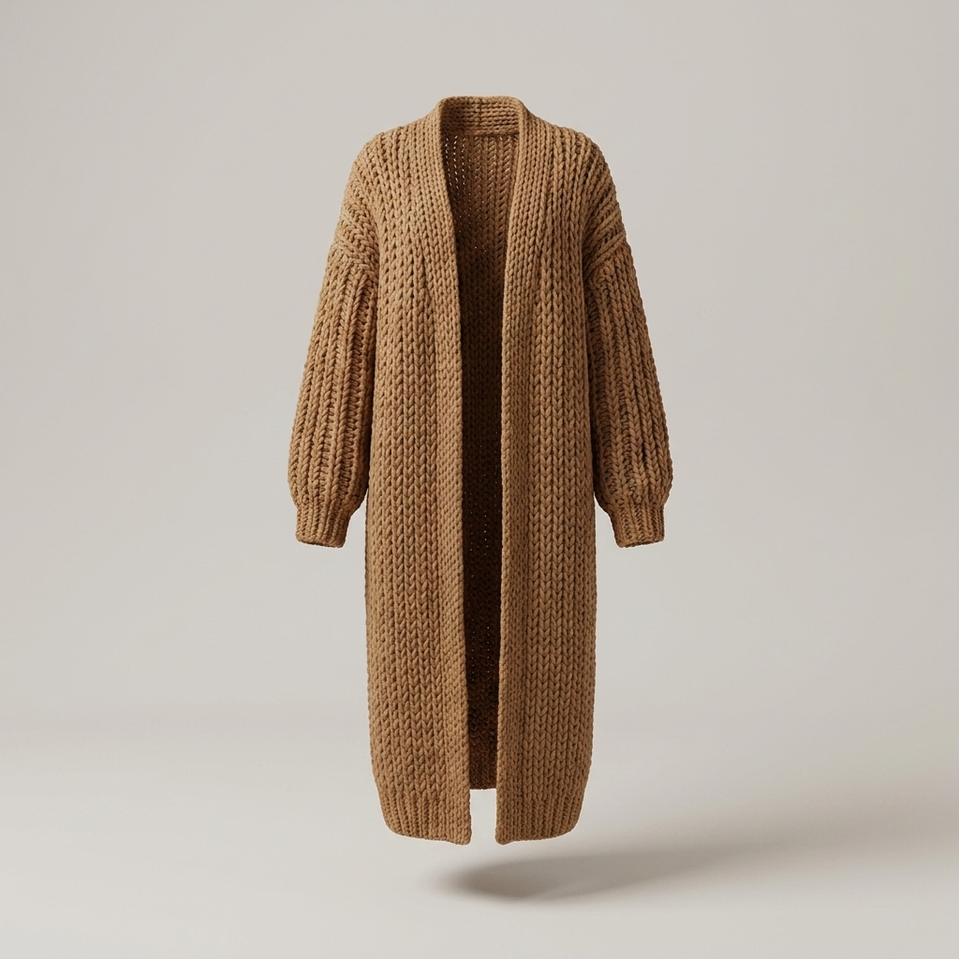 PLUXSTYLE::numise::aria-oversized-cardigan::pack-brown