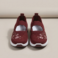 PLUXSTYLE::numise::strap-detail-ballet-footwear::pack-red