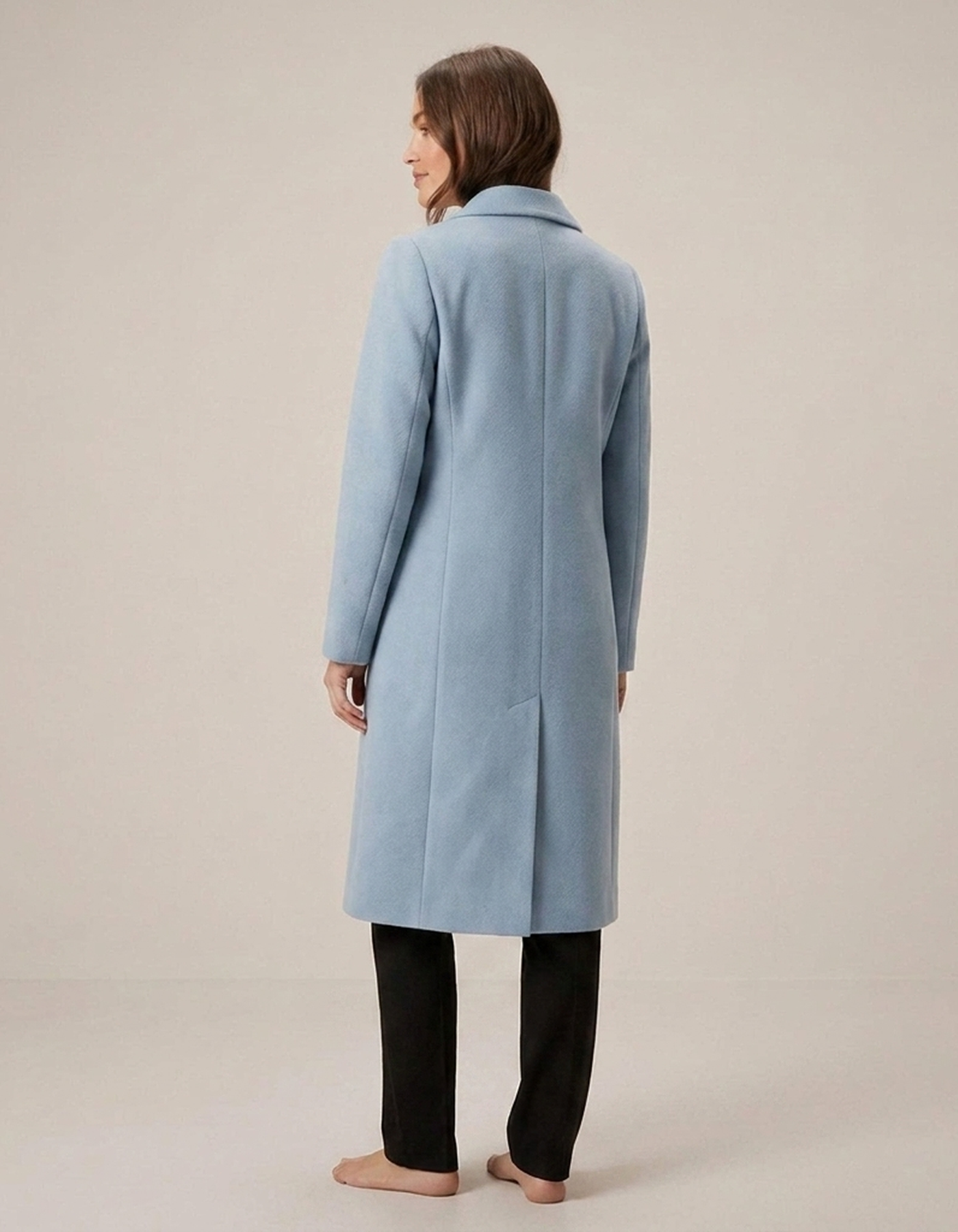 PLUXSTYLE::numise::double-breasted-tailored-parka::back