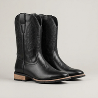 PLUXSTYLE::numise::mens-high-top-chelsea-boots::pack-black